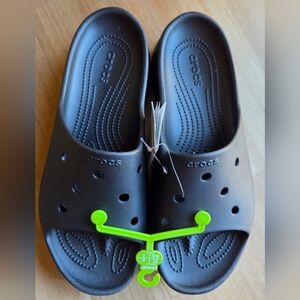 NWT Bae Slides Black Sz 11 Slip On Sandals